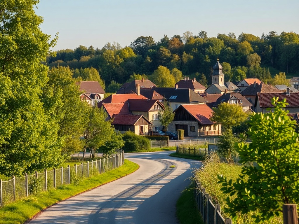 Tablica informacyjna w Rejowcu Fabrycznym z informacjami o lokalnych inicjatywach społecznych i trosce o zwierzęta.