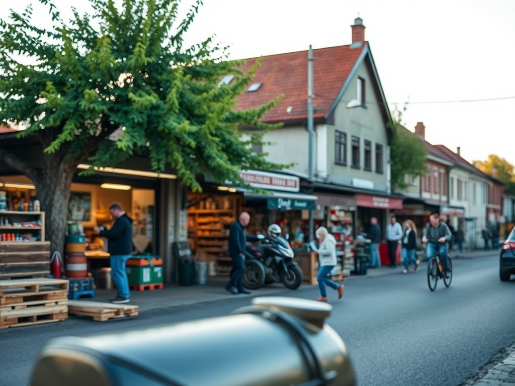 Mechanik samochodowy pracujący przy samochodzie w warsztacie w Rejowcu Fabrycznym